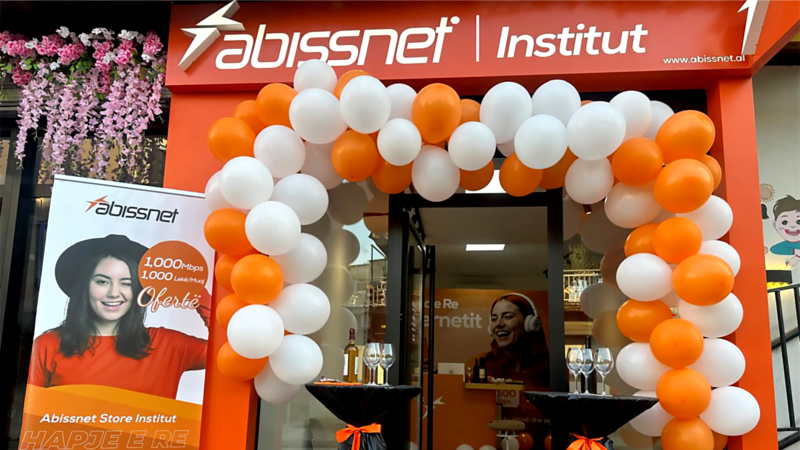 Abissnet hap Store-in e ri në Institut: një hapësirë e re, më pranë jush